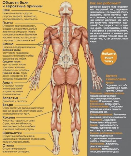 Болевые точки на теле