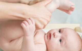 Лечебный массаж при дисплазии тазобедренных суставов у новорожденных