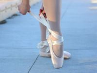 нога балерины